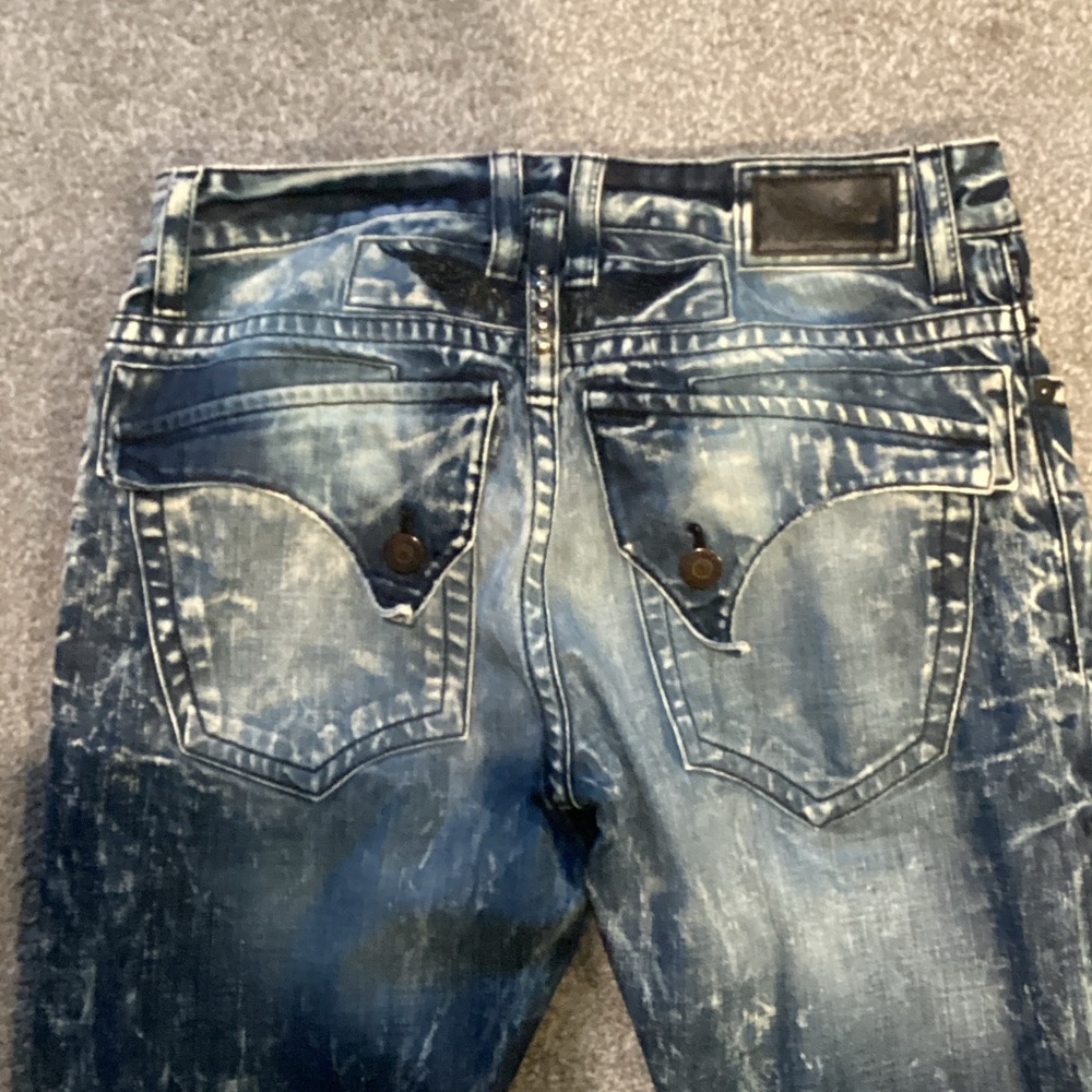 Robin's Jean Distressed Blue Denim